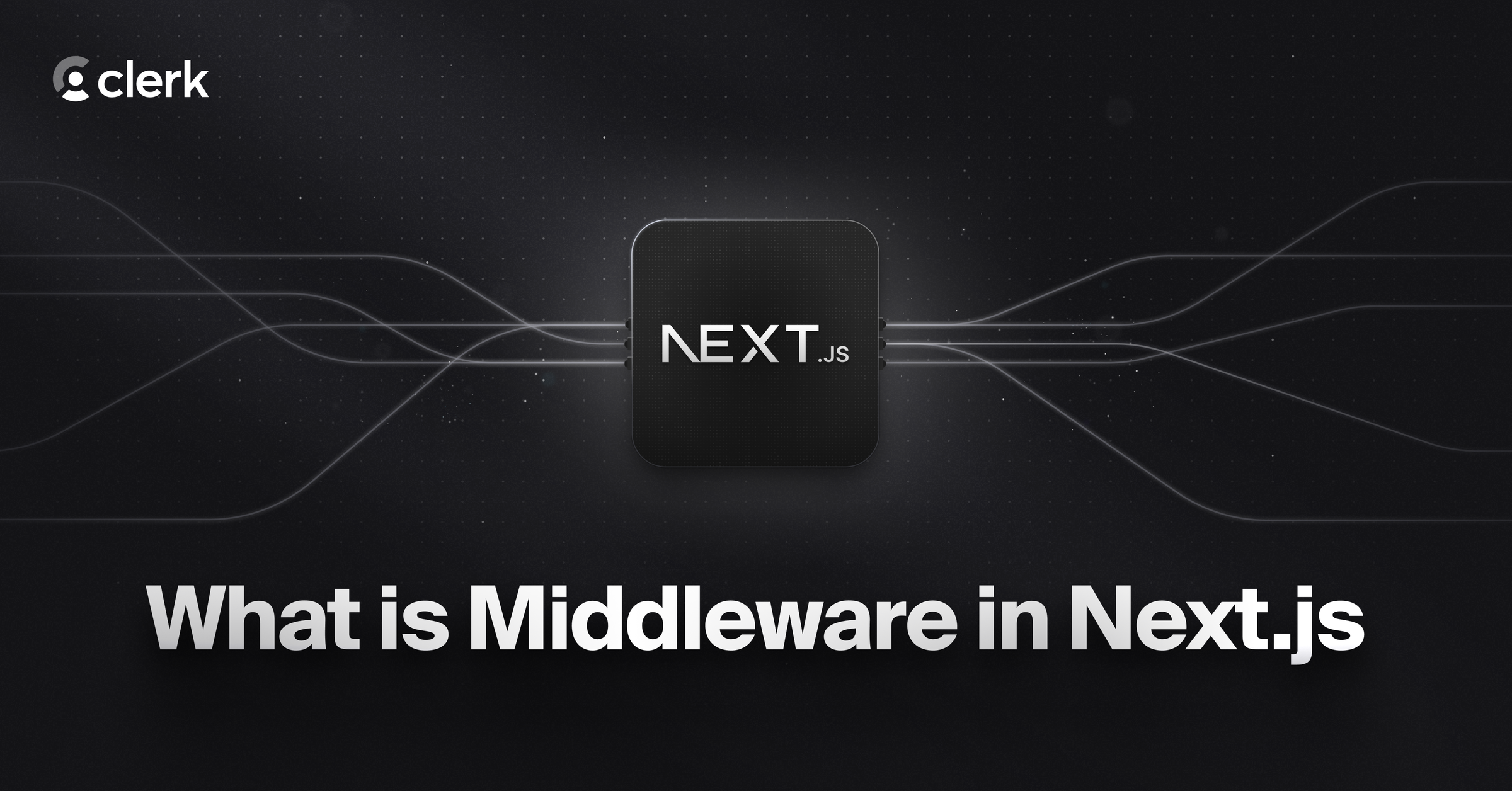 Next.js middleware architecture and authentication flow diagram